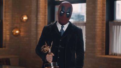 Ryan ‘Mr. Lively’ Reynolds Makes Appearance As Deadpool With Hugh Jackman’s Broken Emmy To Accept Creative Arts Emmy Awards - deadline.com