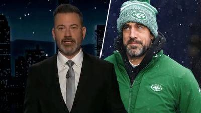 Jimmy Kimmel Addresses Aaron Rodgers Feud, Says NFL Star Is “Too Arrogant To Know How Ignorant He Is” - deadline.com - New York