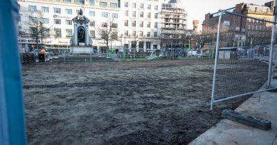 Why Piccadilly Gardens looks like a muddy mess this week - www.manchestereveningnews.co.uk - county Hall - Manchester - county Garden