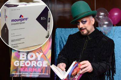 Boy George reveals he’s on Mounjaro, got a tummy tuck and ‘went on tour with the blood bag attached’ - nypost.com - Britain