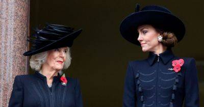 Kate Middleton's subtle reminder to Queen Camilla about royal hierarchy at balcony - www.ok.co.uk