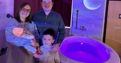 Scots family delighted after welcoming baby after reopening of birthing pools - www.dailyrecord.co.uk - Scotland