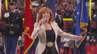 Reba McEntire Lights Up Super Bowl With National Anthem, After 50 Years of Hailing Twilight’s Last Gleaming - variety.com - Las Vegas - Oklahoma
