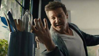 Jeremy Renner Shows Off His ‘Hawkeye’ Moves After Snow Plow Injury Recovery in Super Bowl Ad - variety.com