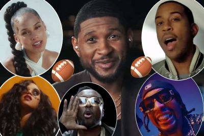 Super Bowl 2024: Usher, Alicia Keys, Will.I.Am, Lil Jon, Ludacris, & H.E.R. Perform Nostalgic Halftime Show! - perezhilton.com - Las Vegas - county Love