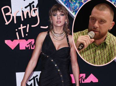 Watch Taylor Swift POUND Beers Watching The Super Bowl! - perezhilton.com