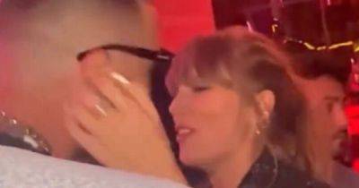 Inside Taylor Swift's wild Super Bowl afterparty as she kisses Travis Kelce to her own song - www.ok.co.uk - Las Vegas - San Francisco - Kansas City
