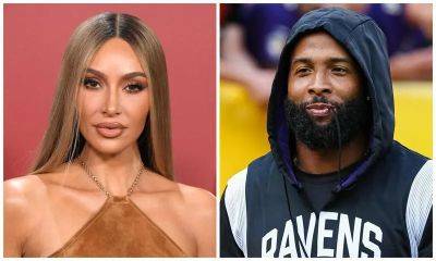 Kim Kardashian and Odell Beckham Jr. were spotted together in Las Vegas hours before the 2024 Super Bowl - us.hola.com - Las Vegas - city Baltimore