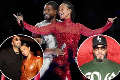 Swizz Beatz reacts to Usher and wife Alicia Keys’ steamy PDA at Super Bowl 2024 - nypost.com - Las Vegas - county Love