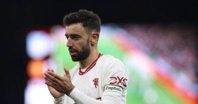 Bruno Fernandes sends perfect one-word message after Manchester United win at Aston Villa - www.manchestereveningnews.co.uk - Scotland - Manchester - Portugal - county Newport