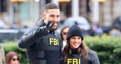 Zeeko Zaki & Missy Peregrym Film 'FBI' in NYC Ahead of Season Six Premiere - www.justjared.com - New York
