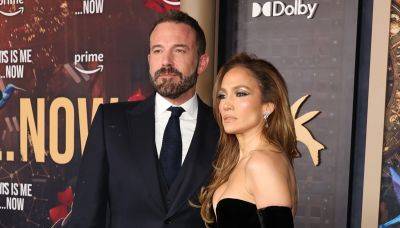 Jennifer Lopez Gets Kisses from Ben Affleck at 'This Is Me... Now' Red Carpet Premiere! (Photos) - www.justjared.com - Hollywood