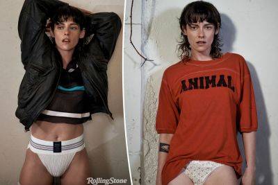 Kristen Stewart poses with her hand down her jockstrap: ‘I want to do the gayest f—king thing’ - nypost.com - Hollywood