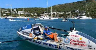 Oldham Athletic owner Frank Rothwell completes solo row across the Atlantic - beating his own world record - www.manchestereveningnews.co.uk - Britain