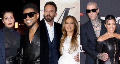 Usher & Wife Jenn Goicoechea Join 40 Other Famous Couples That Got Married in Las Vegas! - www.justjared.com - Las Vegas - city Sin