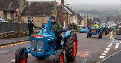 Tractor run tribute to Arnprior favourite raises £5k - www.dailyrecord.co.uk - Scotland - county Wilson