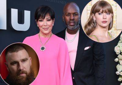 Kris Jenner's Boyfriend DRAGGED For Lurking Around Taylor Swift & Travis Kelce At Super Bowl Party! - perezhilton.com - Los Angeles - Las Vegas - San Francisco - Kansas City