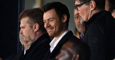Second famous face spotted at Manchester United vs Luton as Harry Styles watches on - www.manchestereveningnews.co.uk - Britain - USA - Manchester - city Luton