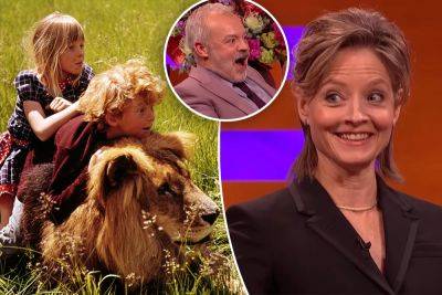 Jodie Foster recalls terrifying moment she found herself in the mouth of lion - nypost.com - Scotland
