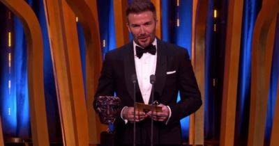 David Beckham angers BAFTA viewers with one word as they ask 'who even are you' - www.manchestereveningnews.co.uk - Britain - USA - Manchester