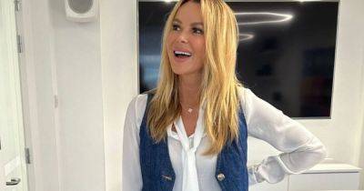 Amanda Holden's latest double denim outfit plays perfectly into the cowboy fashion trend - www.ok.co.uk - Dubai