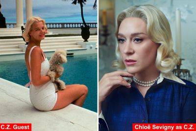 The real C.Z. Guest — played by Chloë Sevigny on ‘Feud’ — once covered a mobster’s funeral for The Post - nypost.com - New York - India - Boston