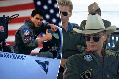 ‘Top Gun’ actor Barry Tubb sues Paramount Pictures for using his image in ‘Maverick’ sequel - nypost.com - USA
