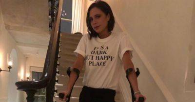 Victoria Beckham breaks her foot in gym accident as David shares update - www.dailyrecord.co.uk