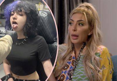 Teen Mom's Farrah Abraham Got Daughter TONGUE & BACK Piercings For 15th Birthday! And Fans Have Thoughts! - perezhilton.com