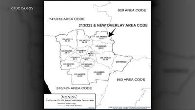 New Area Code Will Be Implemented In Los Angeles - deadline.com - Los Angeles - Los Angeles - California - county Garden - Los Angeles - county Bell - county Huntington - county Monterey - parish Vernon - city Glendale
