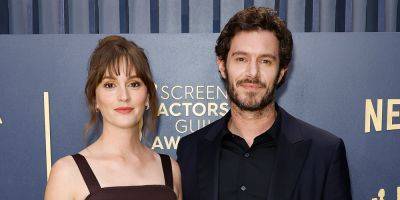 Leighton Meester & Adam Brody Make Rare Joint Red Carpet Appearance at SAG Awards 2024 - www.justjared.com - Los Angeles - USA