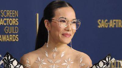 Ali Wong Is Taking Up All the Space in This 3-D Gown at the 2024 SAG Awards - www.glamour.com
