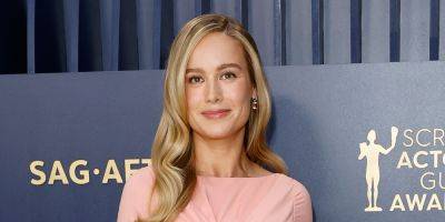 Brie Larson is Pretty in Pink at SAG Awards 2024 - www.justjared.com - Los Angeles