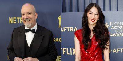 Paul Giamatti Gets Girlfriend Clara Wong's Support at SAG Awards 2024! - www.justjared.com - county Hall - Los Angeles, county Hall