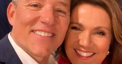 Susanna Reid thanks Ben Shephard for '10 fantastic years' ahead of This Morning debut - www.ok.co.uk - Britain - county Hawkins