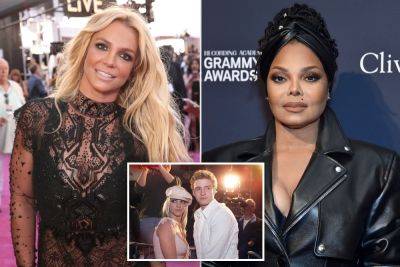 Britney Spears honors Janet Jackson as reignited feud with Justin Timberlake continues - nypost.com