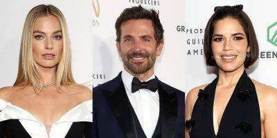 Margot Robbie, Bradley Cooper, America Ferrera & 30+ More Celebs Attend Producers Guild Awards 2024 - www.justjared.com - Hollywood - city Fargo