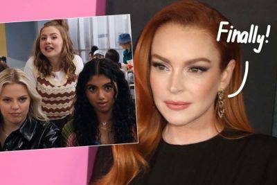 Mean Girls Reboot REMOVES Lindsay Lohan Joke For Home Release! - perezhilton.com