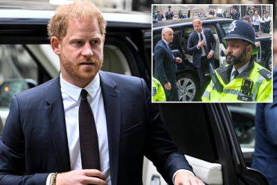 Prince Harry loses bid for personal police protection in UK at London High Court - nypost.com - Britain - USA - London