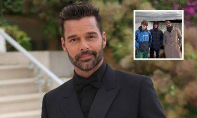 Ricky Martin is accompanied by his sons Matteo and Valentino as he travels the world - us.hola.com - USA - Canada - Puerto Rico