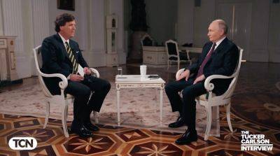 Tucker Carlson Proves Useful Idiot For Putin In Sycophantic Sit-Down; Deal To Free WSJ’s Evan Gershkovich “Underway,” Russian President Insists - deadline.com - USA - Ukraine - Russia