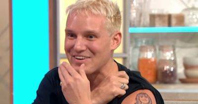 Jamie Laing reveals truth behind his tattoo of Lorraine Kelly's face that 'upset' her - www.ok.co.uk - Britain - Spain - London - Chelsea
