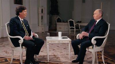 Tucker Carlson Shares Controversial Two-Hour Vladimir Putin Interview - variety.com - Ukraine - Russia - city Moscow