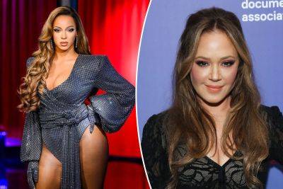 ‘Perimenopausal’ Leah Remini is ‘screaming’ over Beyonce wax figure comparison - nypost.com - New York