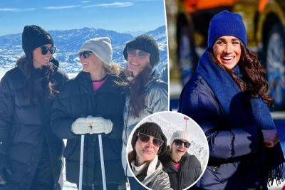 Meghan Markle hits the slopes for ‘perfect trip’ with pals after Harry loses UK police protection - nypost.com - Britain - Utah