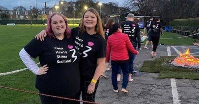 Clacks charity worker braves the hot coals to pay tribute to special aunt - www.dailyrecord.co.uk - Scotland