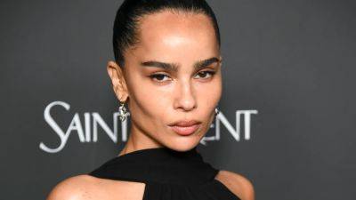 Zoë Kravitz Freed the Nipple In a Sheer Backless Dress For a Night Out With Channing Tatum - www.glamour.com - Los Angeles - Los Angeles