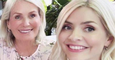 Dancing on Ice host Holly Willoughby shares rare snap with mum and fans can't get over her beauty - www.ok.co.uk