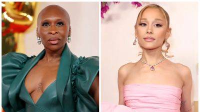 Ariana Grande and Cynthia Erivo Brought the 'Wicked' Press Tour to the 2024 Oscars - www.glamour.com - France - city Emerald