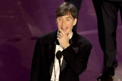 Cillian Murphy Fine With Prospect Of ‘Oppenheimer’ As His Career-Capping Achievement – Oscars Backstage - deadline.com - USA - Ireland